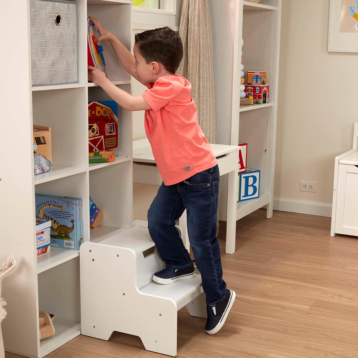 Melissa & Doug Step Stool - White