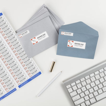 Avery Return Address Labels for Laser and Inkjet Printers, 0.5 x 1.75 Inches, Pack of 800 (18167)