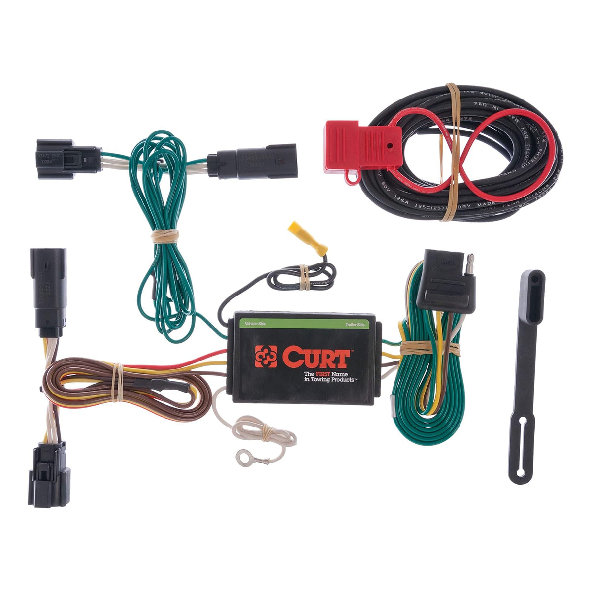 Curt 56120 - Arnés de cableado para Remolque de 4 Pines, se Adapta a Ford Edge