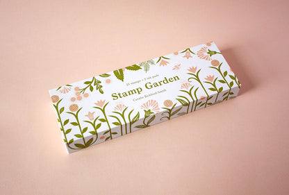 Stamp Garden: (25 stamps, 2 ink colors, assorted plant and flower parts, perfect for scrapbooking, printmaking, diy crafts, and journals)