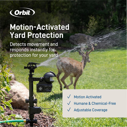 Orbit 62100 Yard Enforcer Rociador de disuasión de plagas Activado por Movimiento
