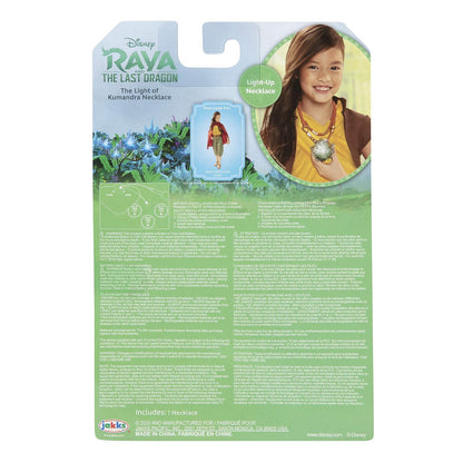 Disney Raya Dragon Flower Light Up Collar - café blanco, azul