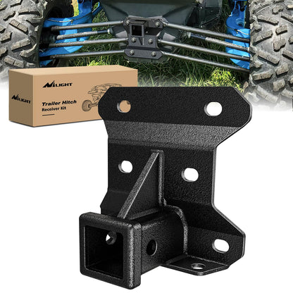 Nilight Kit de Receptor de Enganche de Remolque Trasero de 2 in para Can Am Maverick X3 2017+ 92227B - Enganche de remolque para Can Am 2017-2023