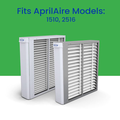 Aprilaire Filtro de aire de repuesto 516 para purificadores de aire Aprilaire para todo el hogar, MERV 16, filtro de alergia, asma y horno de virus (paquete de 2)