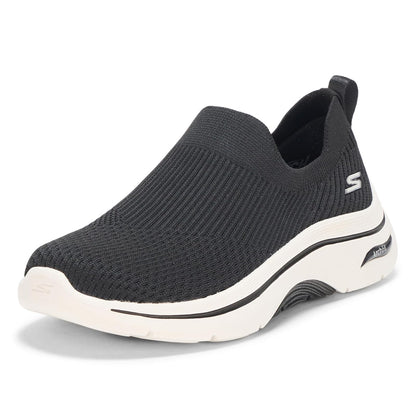 Skechers Go Walk Arch Fit 2.0-Paityn - Tenis para Mujer - 26.0 cm - Negro - Blanco