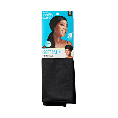 KISS COLORS & CARE Soft Satin Wrap Scarf -