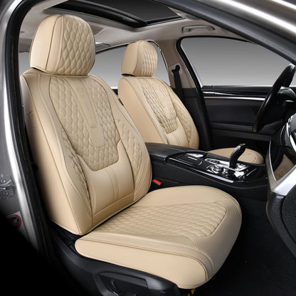 Coverado Front Seat Cover, Funda de Asiento de Automóvil Nappa Piel para Automóviles Funda de Asiento para Automóviles