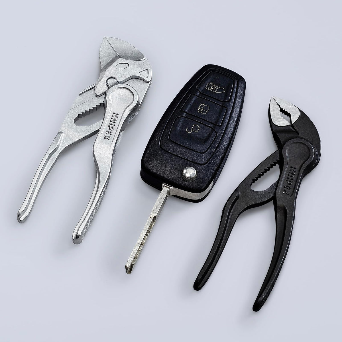 Knipex 002072V04XS - Juego de 2 alicates para cinturón