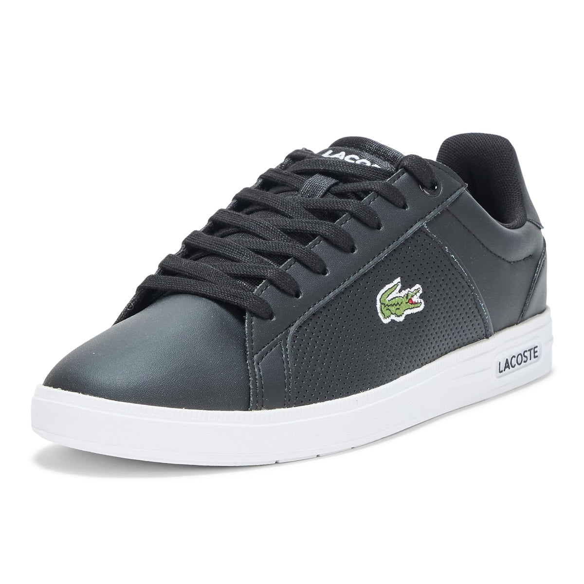 Lacoste Lite Base Tenis para Hombre - 26.0 cm - Negro