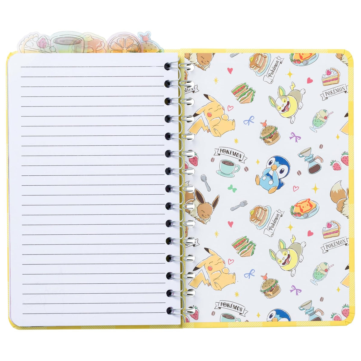 Silver Buffalo Cuaderno Espiral Pokémon 8 x 5 Pulgadas