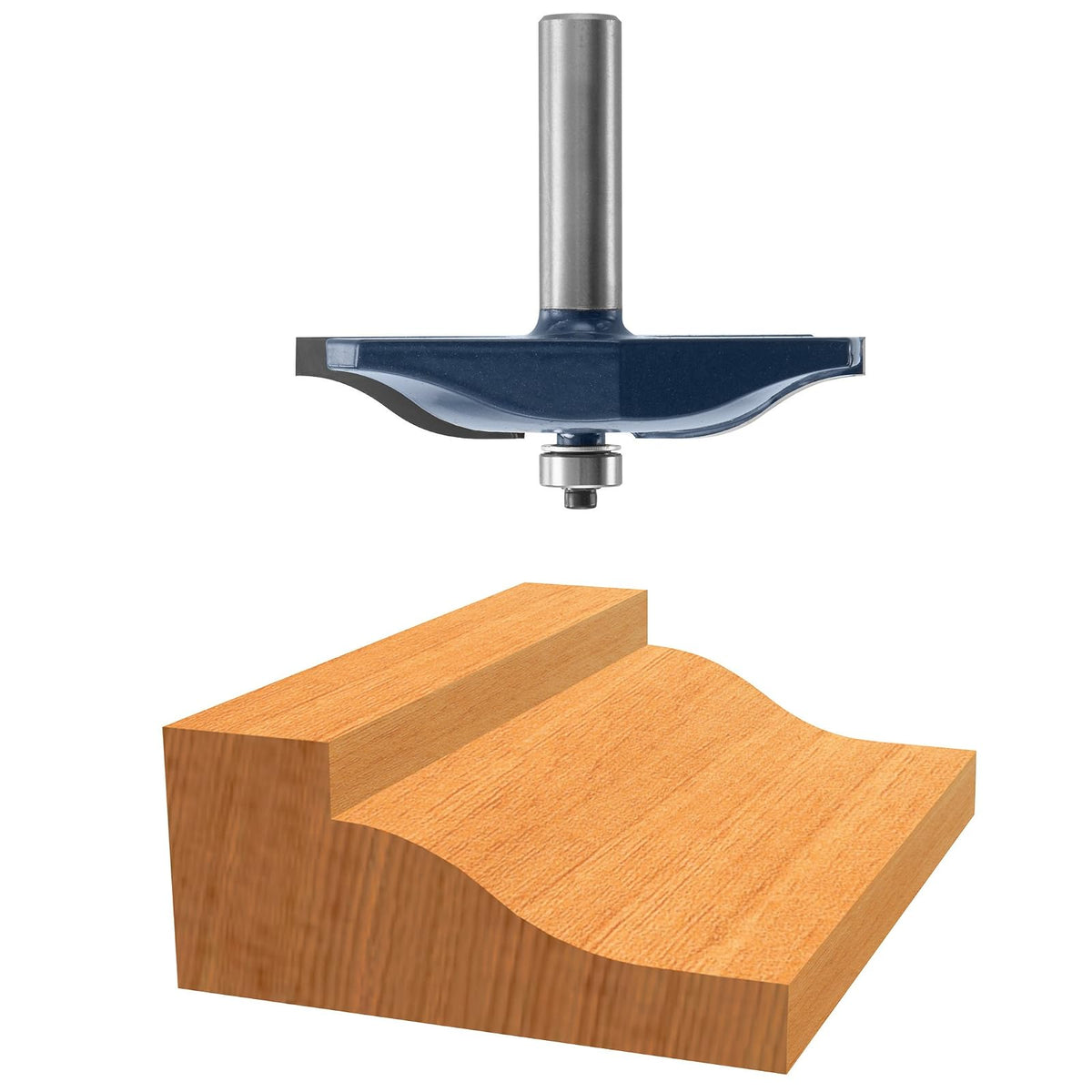 BOSCH RBS003 Juego de 3 piezas Ogee Puerta/Armarios de 1/2 pulgadas