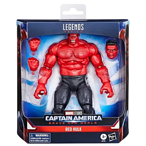 Marvel Legends Series - Hulk Rojo - Captain America: Brave New World - Figura Deluxe (23 cm)