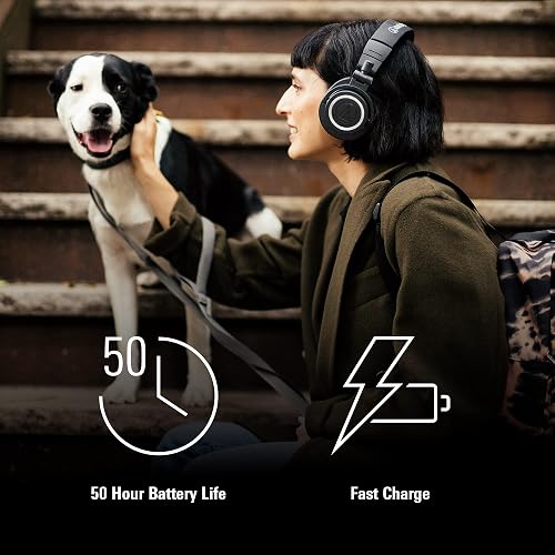 Audio-Technica ATH-M50xBT2 Auriculares inalámbricos sobre la Oreja