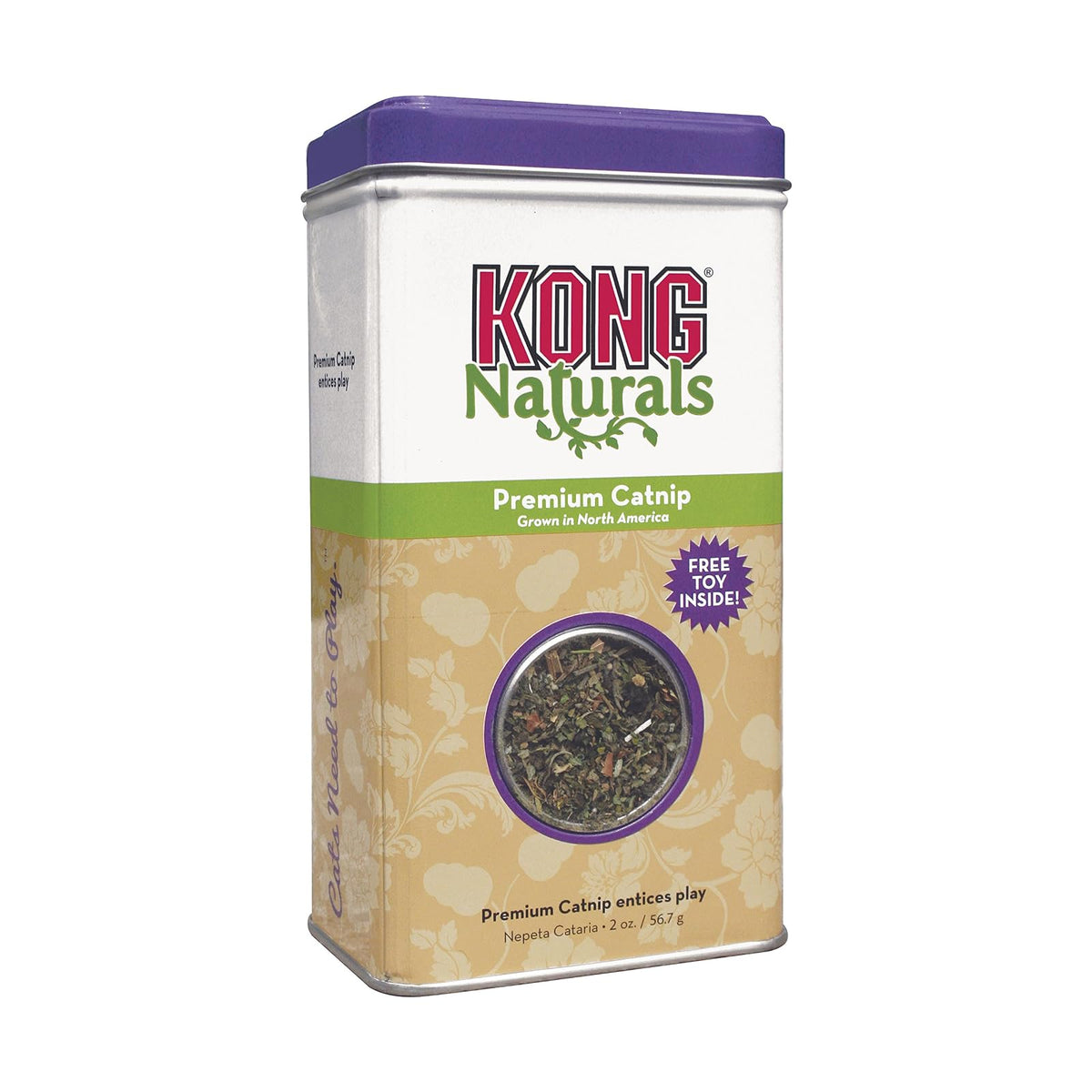 KONG, Naturals Premium Catnip, 56,7g / 2oz