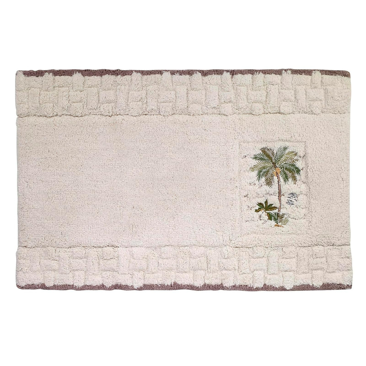 Avanti Linens - Alfombra de baño, Suave y Absorbente, Accesorios de baño inspirados en la Naturaleza (colección Colony Palm Collection)