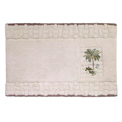 Avanti Linens - Alfombra de baño, Suave y Absorbente, Accesorios de baño inspirados en la Naturaleza (colección Colony Palm Collection)