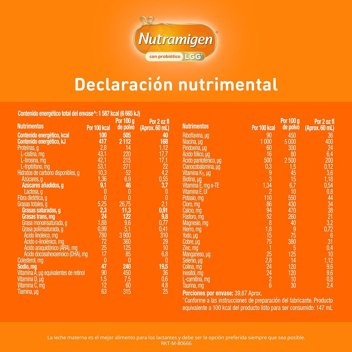 Nutramigen Fórmula Infantil Especializada para lactantes a partir del nacimiento, Lata 357 gramos
