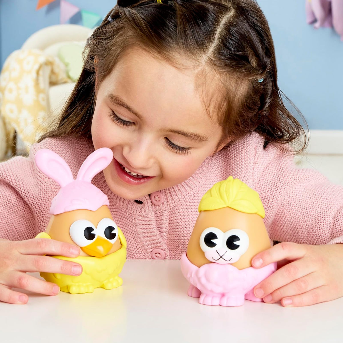 Potato Head Mr Conejito y Pollito Bebés 12 Piezas