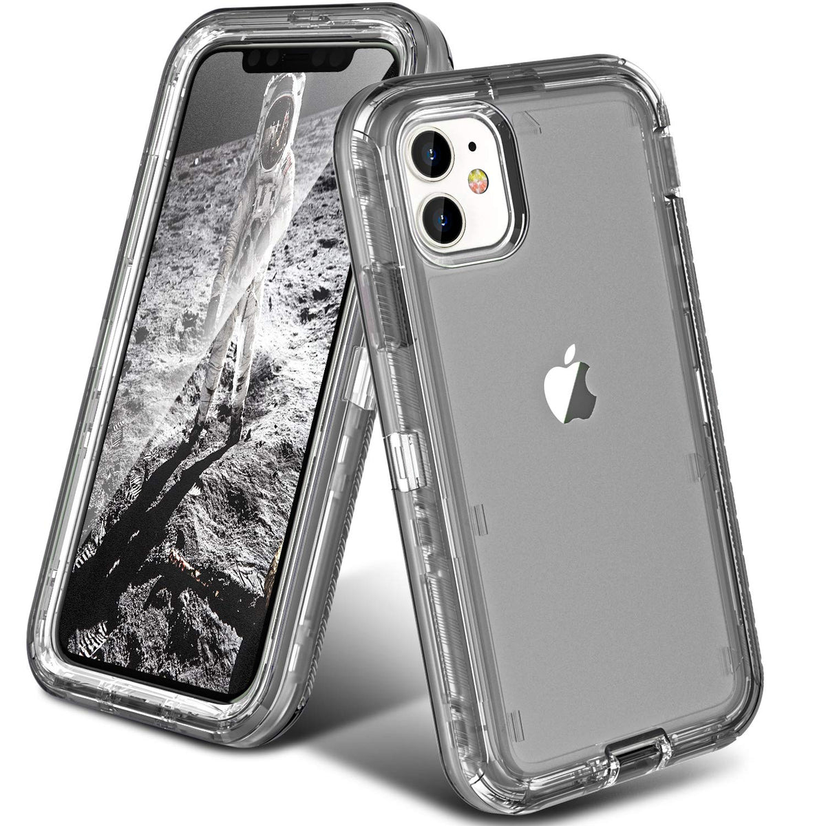 ORIbox - Funda Compatible con iPhone 11, Resistente a los Golpes, anticaídas, Transparente