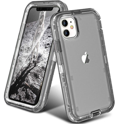 ORIbox - Funda Compatible con iPhone 11, Resistente a los Golpes, anticaídas, Transparente