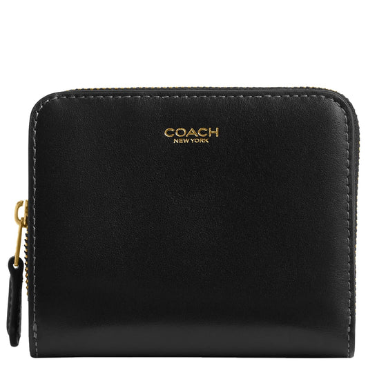 COACH Billetera para mujer, B4/Tan Rust, Una talla, Billetera plegable