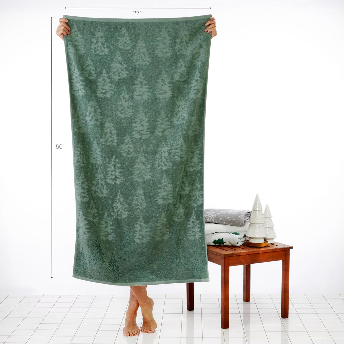 SKL Home Whispy Trees - Toalla de baño