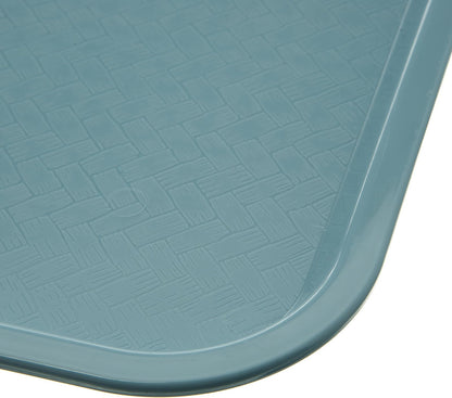 Carlisle FoodService Products Cafe Bandeja de comida rápida de plástico, 12 x 16 pulgadas, pizarrón, (paquete de 24)