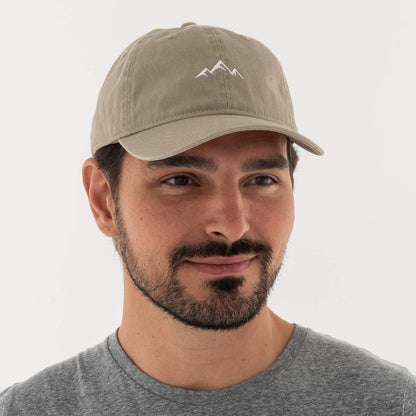Gorra de montaña para papá al Aire última intervensión, Gorra de algodón Suave sin estructurar