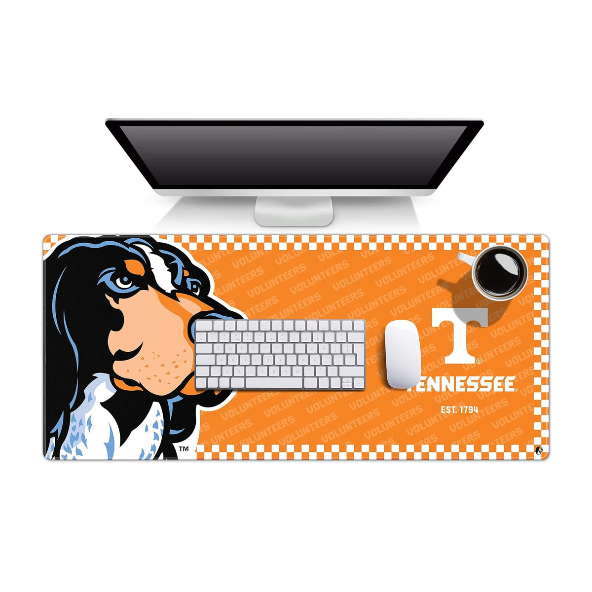 YouTheFan NCAA Florida State Seminoles Logo Series Desk Pad, Team Colors - Voluntarios de Tennessee