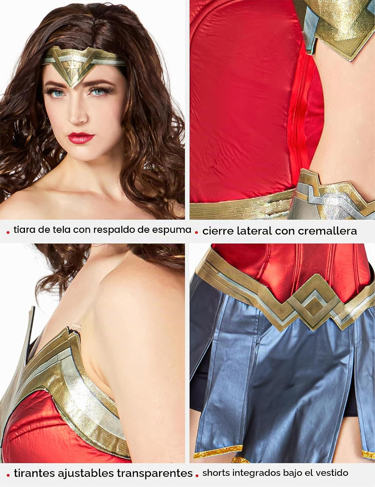 Rubie's Dc Comics Wonder Woman 84 Costume Set Disfraces de tamaño adulto Mujer