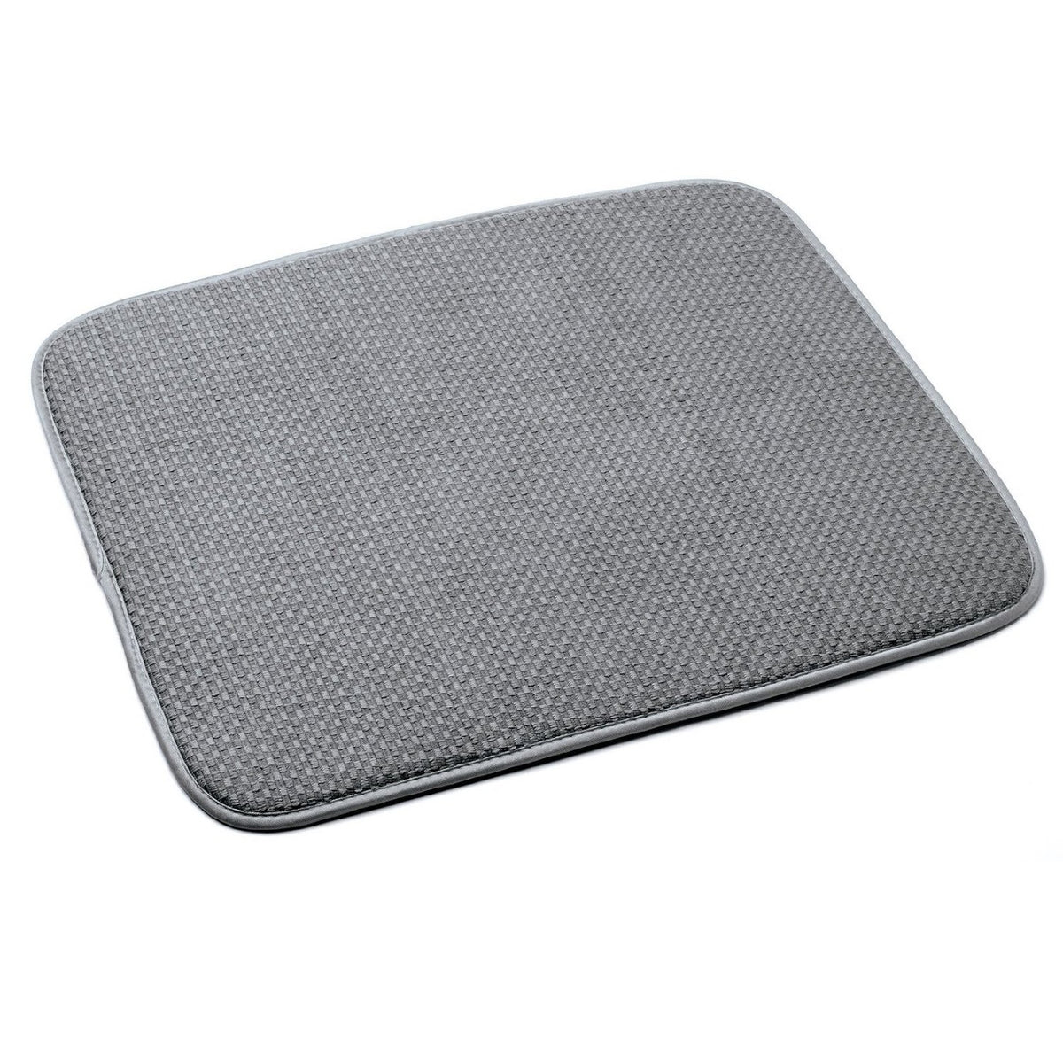 Norpro 359G Microfiber Dish Drying Mat, Gray, 18x16
