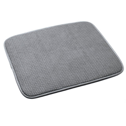 Norpro 359G Microfiber Dish Drying Mat, Gray, 18x16