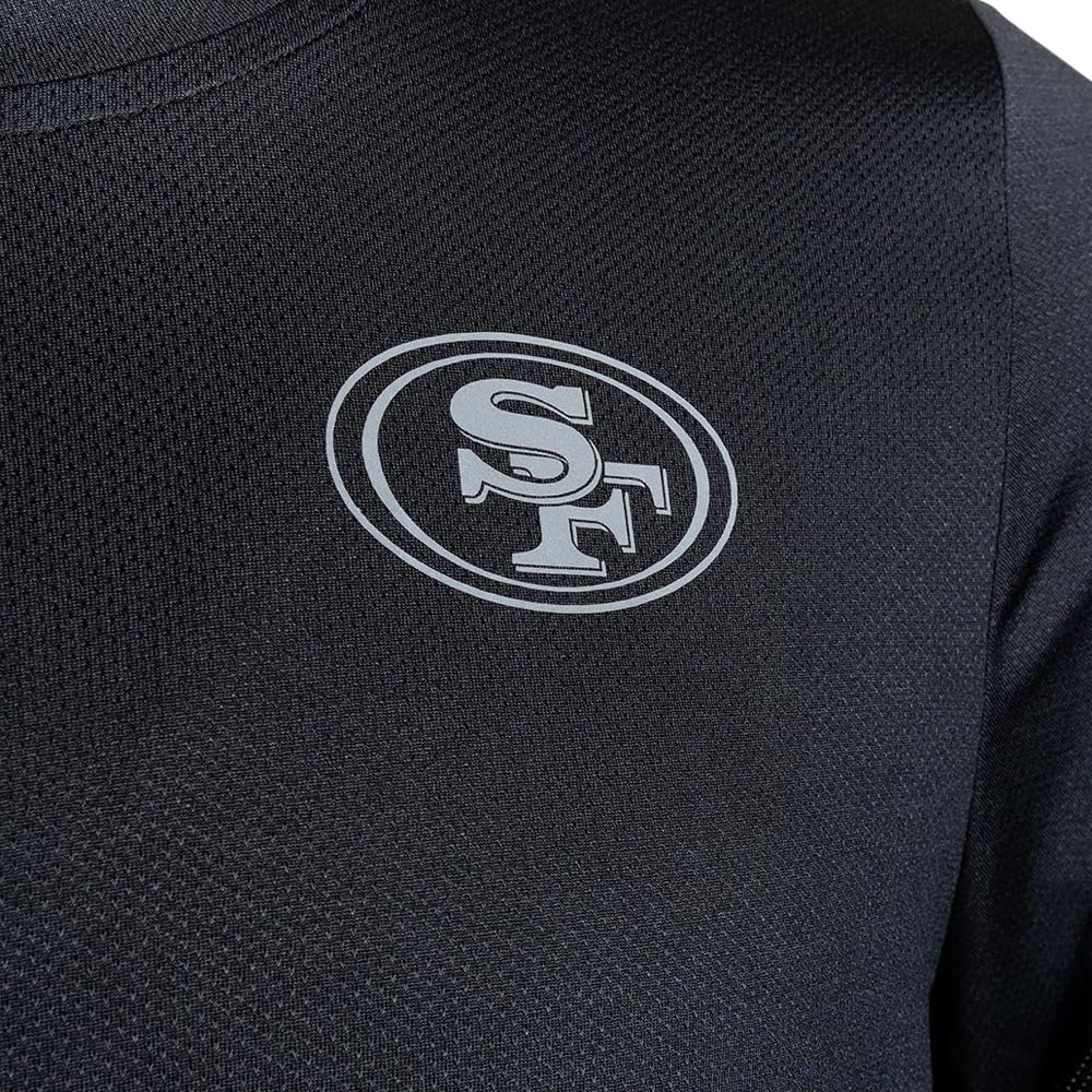 NFL Playera Deportiva San Francisco 49ers Negro para Hombre