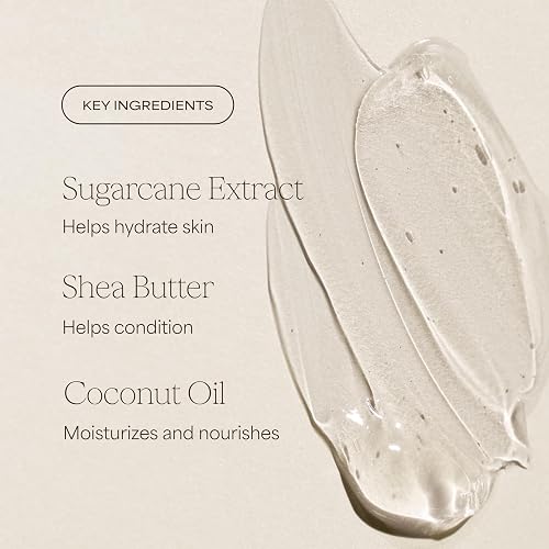 RAW SUGAR, Body Wash Caramel Vanilla Delight, Gel de Baño, Suave e Hidratante, Nutre y Revitaliza, Equilibra pH, 20 OZ