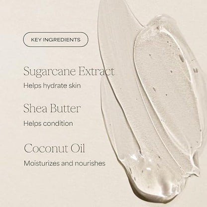 RAW SUGAR, Body Wash Caramel Vanilla Delight, Gel de Baño, Suave e Hidratante, Nutre y Revitaliza, Equilibra pH, 20 OZ