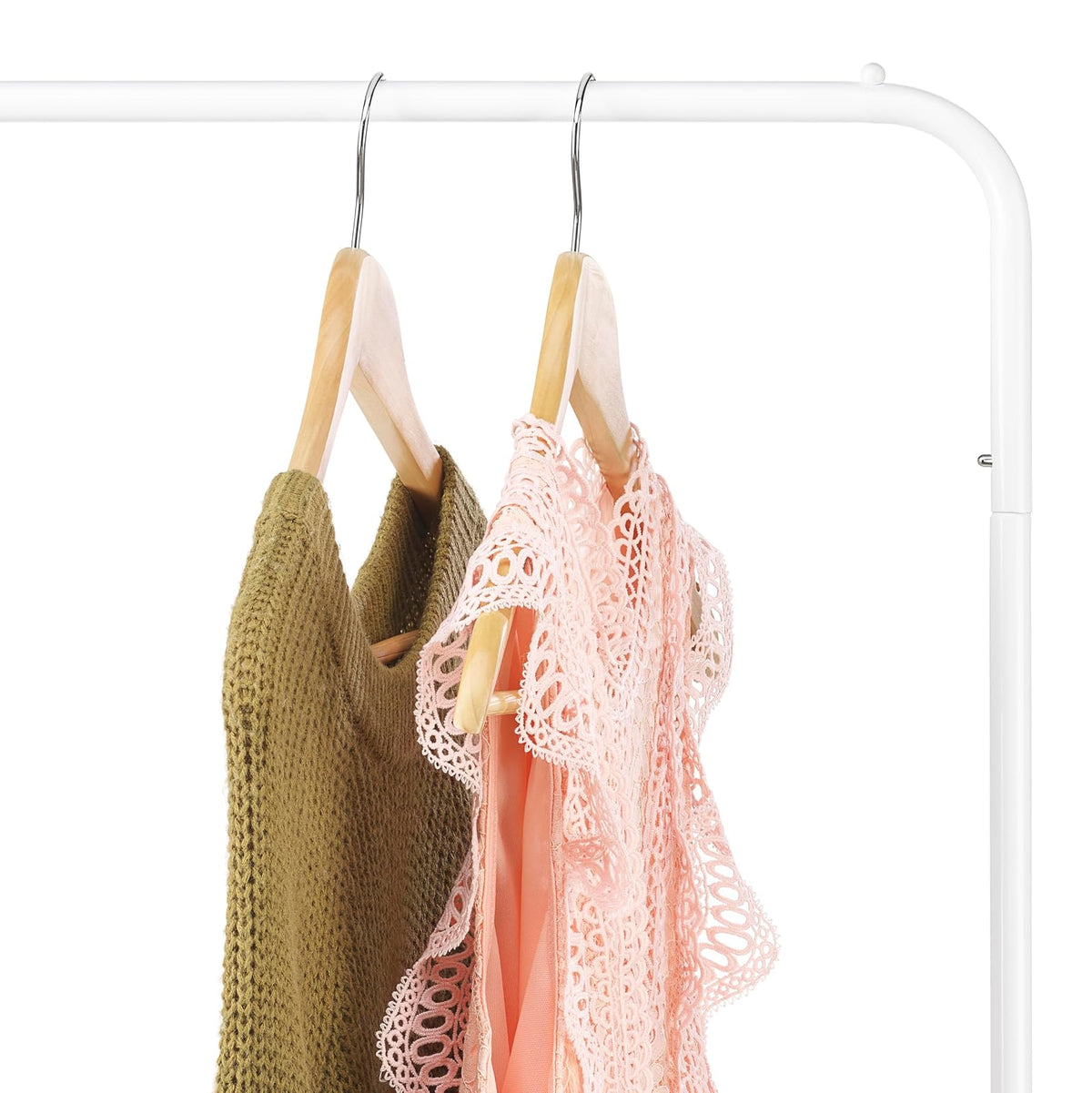 Whitmor 6023–1168 Perchero para ropa, 17.75" x 33.5" x 57.25"