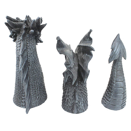 Design Toscano - Estatua, The Dragon of Falkenberg Castle, Gris