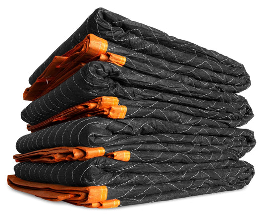 WEN 272804 - Mantas para mudanzas Acolchadas Resistentes de 72 x 80 Pulgadas, Paquete de 4