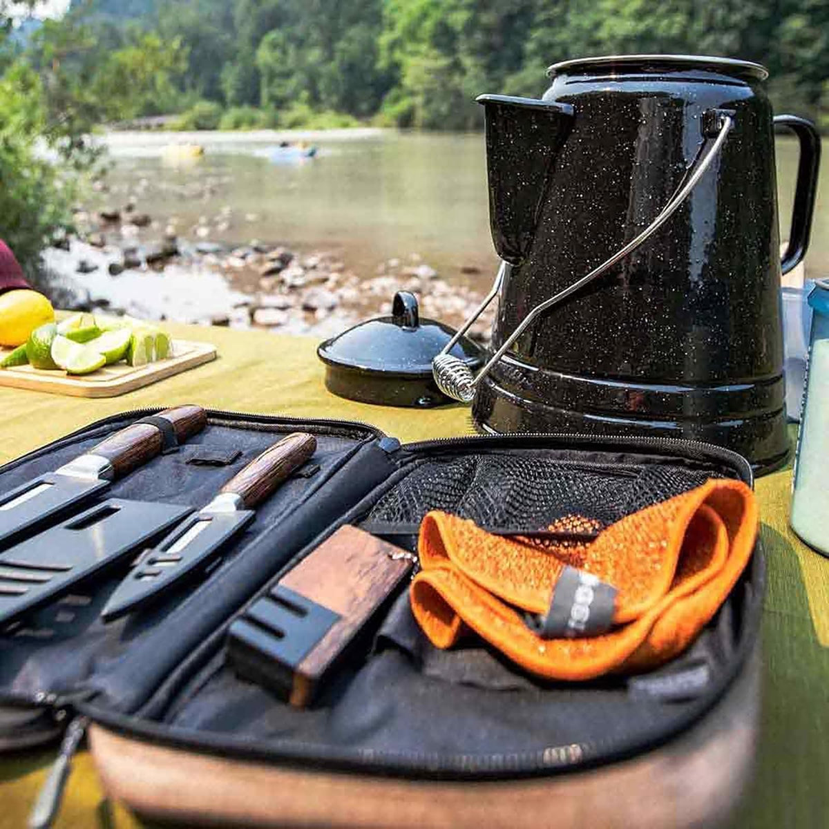 GSI Outdoors 90022 - Paño de Limpieza para Platos de Campamento, tamaño Grande, Reutilizable de Dos Caras