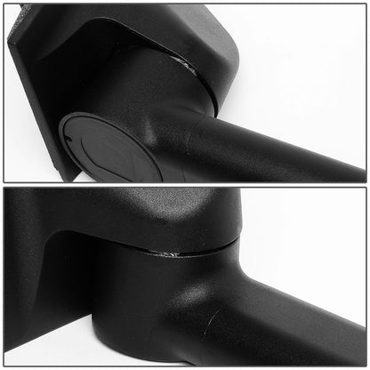 DNA Motoring Espejo Retrovisor Plegable Manual Izquierdo/Conductor MR-OEM-008-L para GMC Express/Savana 1500/2500/3500 2003-2018, Negro