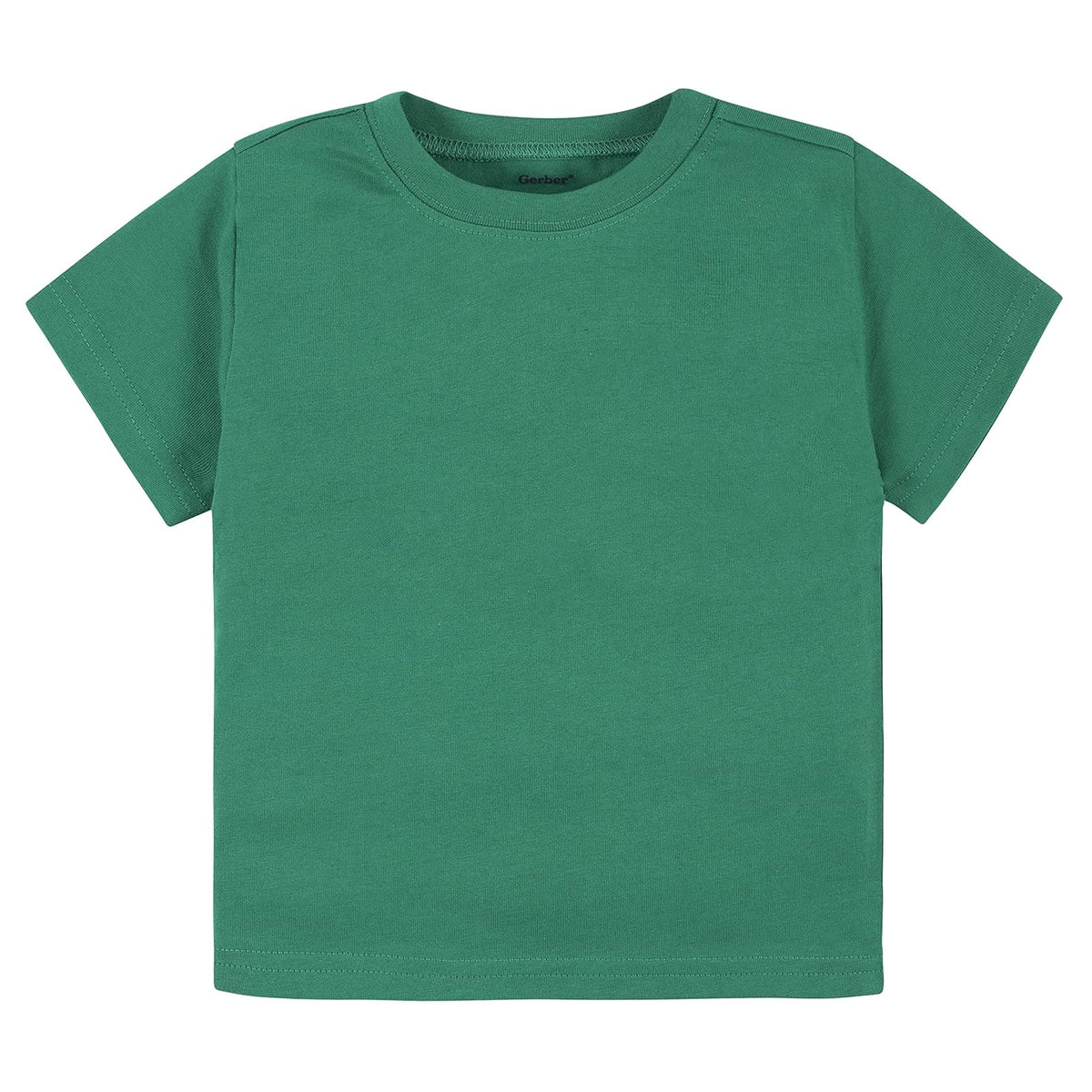 Gerber Paquete de 5 Camisetas de Manga Corta para niños pequeños, 160 g/m² Camisa para bebés Unisex