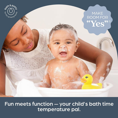 Dreambaby Duck - Termómetro de baño para bebé, resultados instantáneos, lector digital de agua y temperatura ambiente, divertido juguete flotante para recién nacidos
