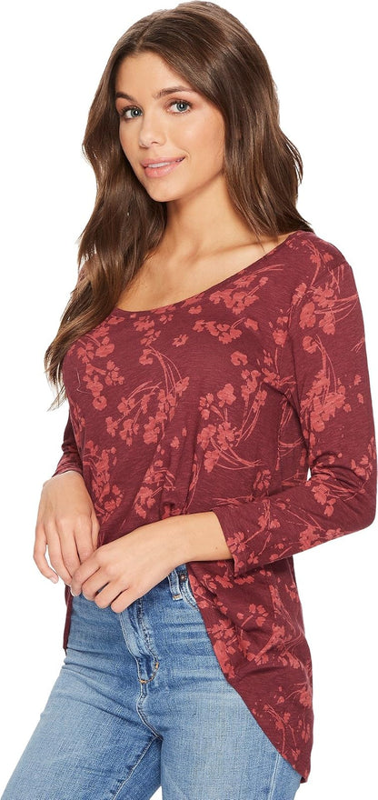 Lucky Brand All Over Print tee Camiseta Mujer