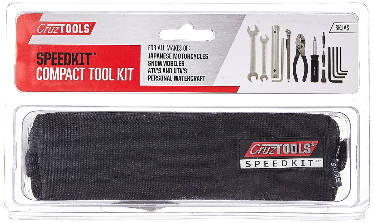 CruzTOOLS SKJAS SPEEDKIT Kit de Herramientas para Motocicleta Japonesa, ATV, Nieve