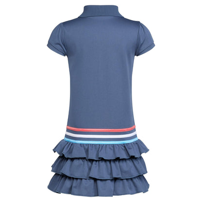 adidas Vestido Polo Deportivo de Manga Corta Vestido de Tenis para Niñas