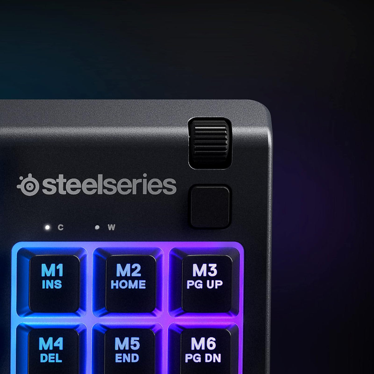 SteelSeries Apex 3 Tkl - Teclado USB RGB para juegos - Factor de forma compacto de deportes electrónicos sin teclas - Iluminación RGB de 8 zonas - Ip32 resistente al agua y al polvo - Diseño QWERTY americano