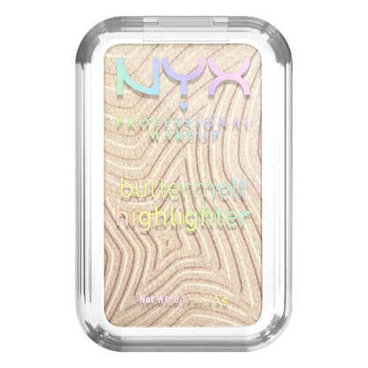 NYX Buttermelt Iluminador Cremoso Acabado Brillante 12 Horas - Bright and Butta (dorado claro)