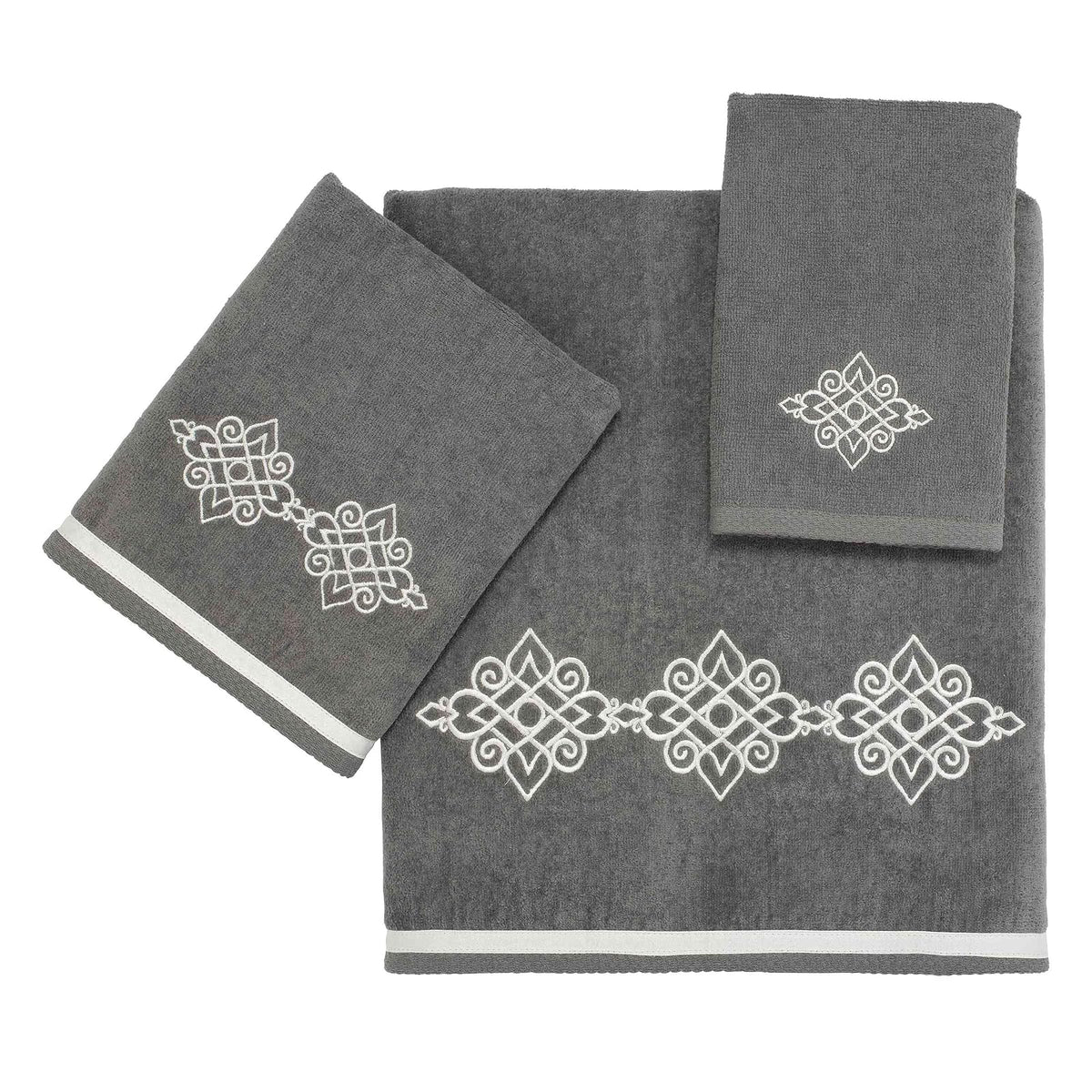 Avanti Linens 038122NKL Riverview - Toalla de Mano (níquel)