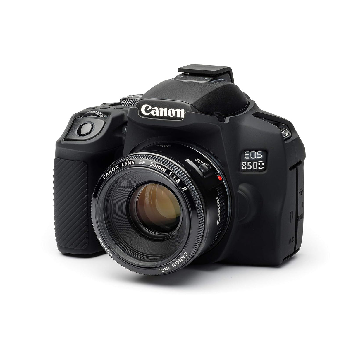 EasyCover Funda Protectora ECC850DB para Cámara Fotográfica Canon 850D / T8i Negro