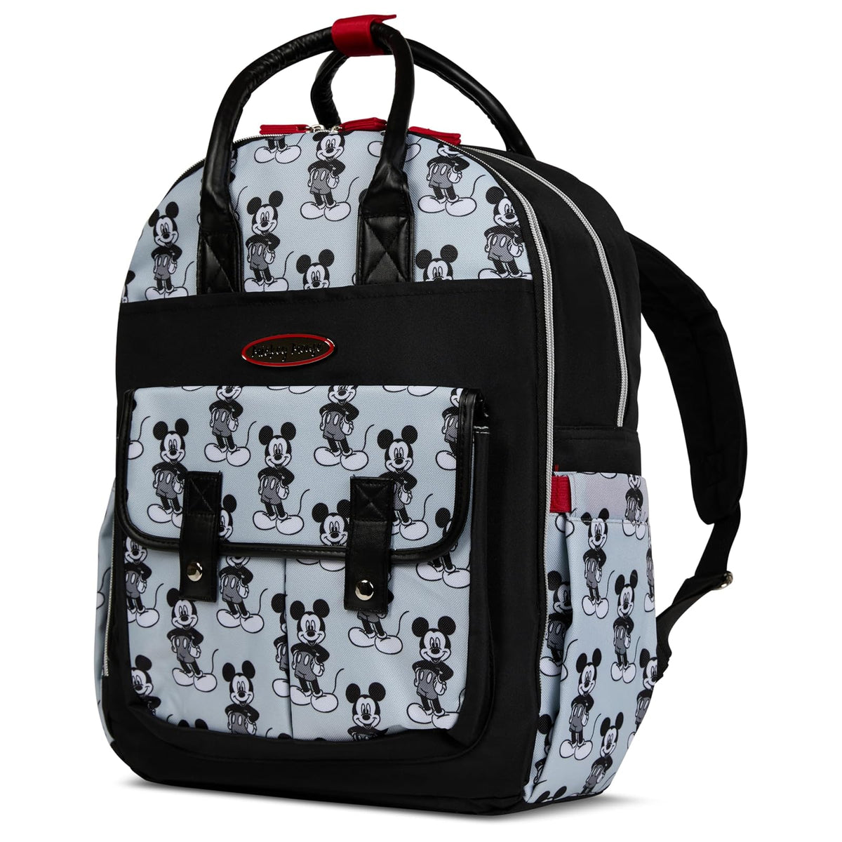 Disney Mochila para Pañales con Cambiador, 16 Pulgadas, Personajes Clásicos - Mickey Mouse I